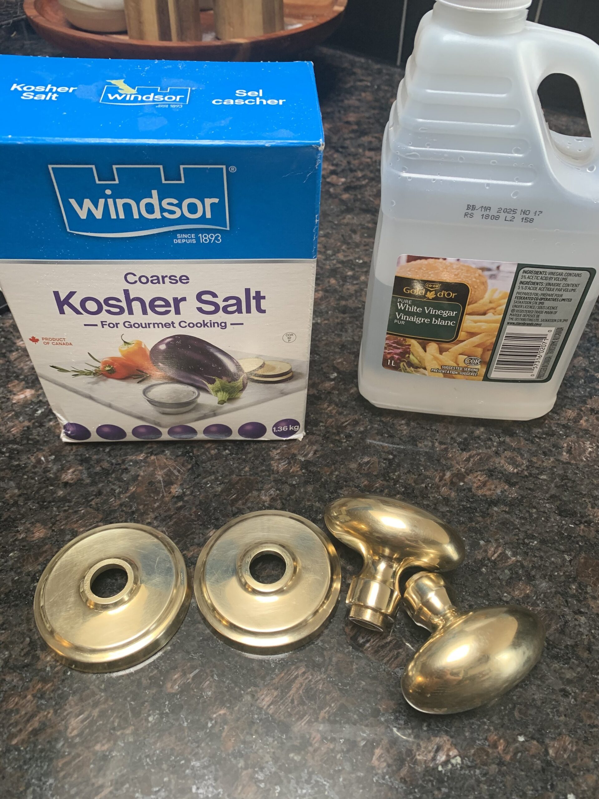 DIY: Cleaning Brass with Vinegar and Salt. - Grand Brass Lamp Parts, LLC