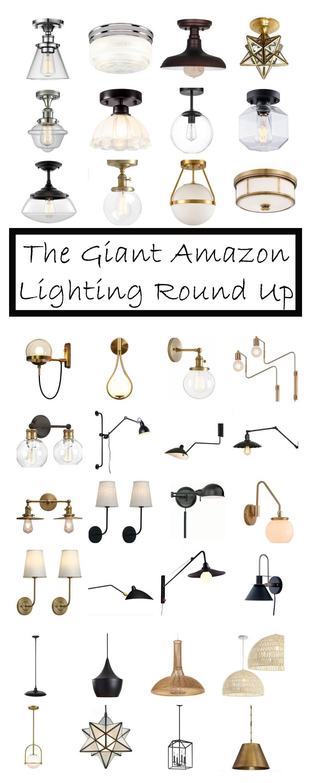 The Giant Amazon Lighting Round Up