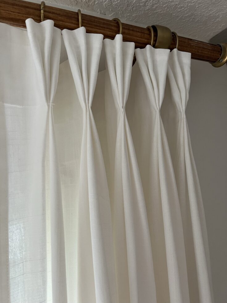 Double Pinch Pleat Curtains - The Unique Seat Company