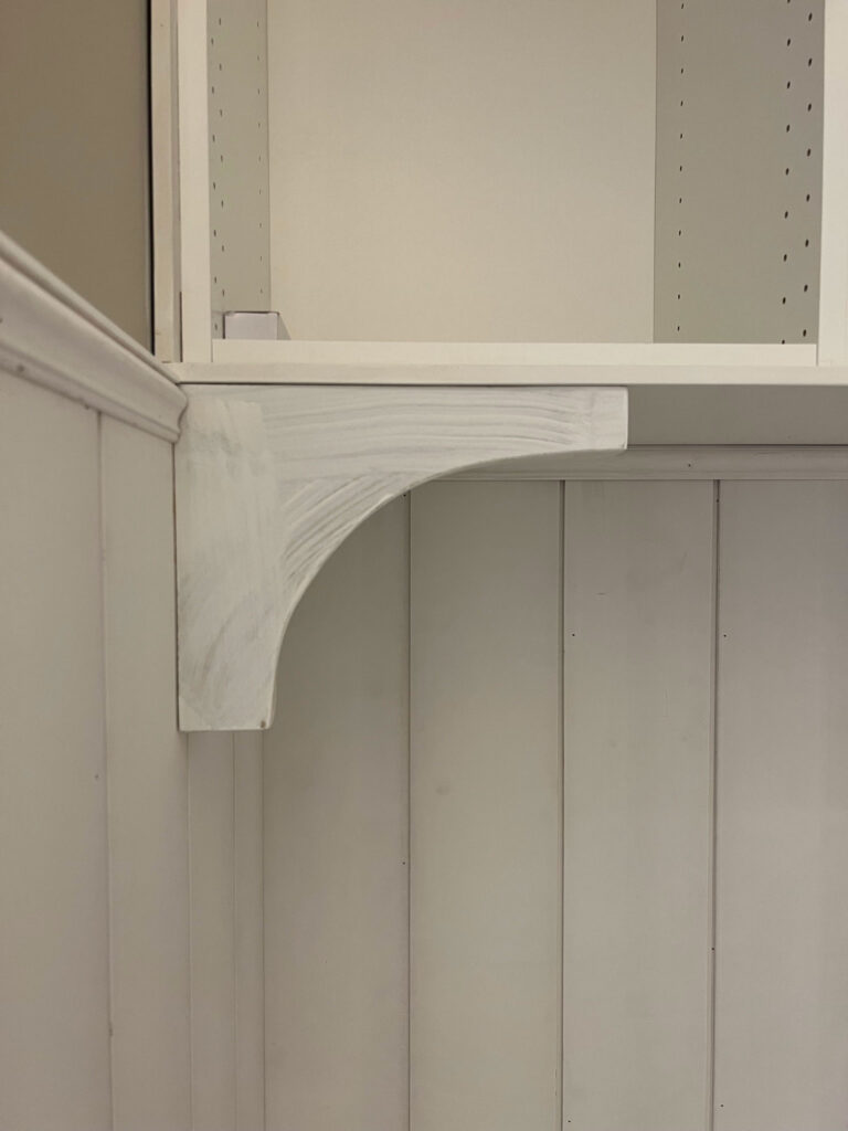 DIY Corbels out of MDF Erin Zubot Design