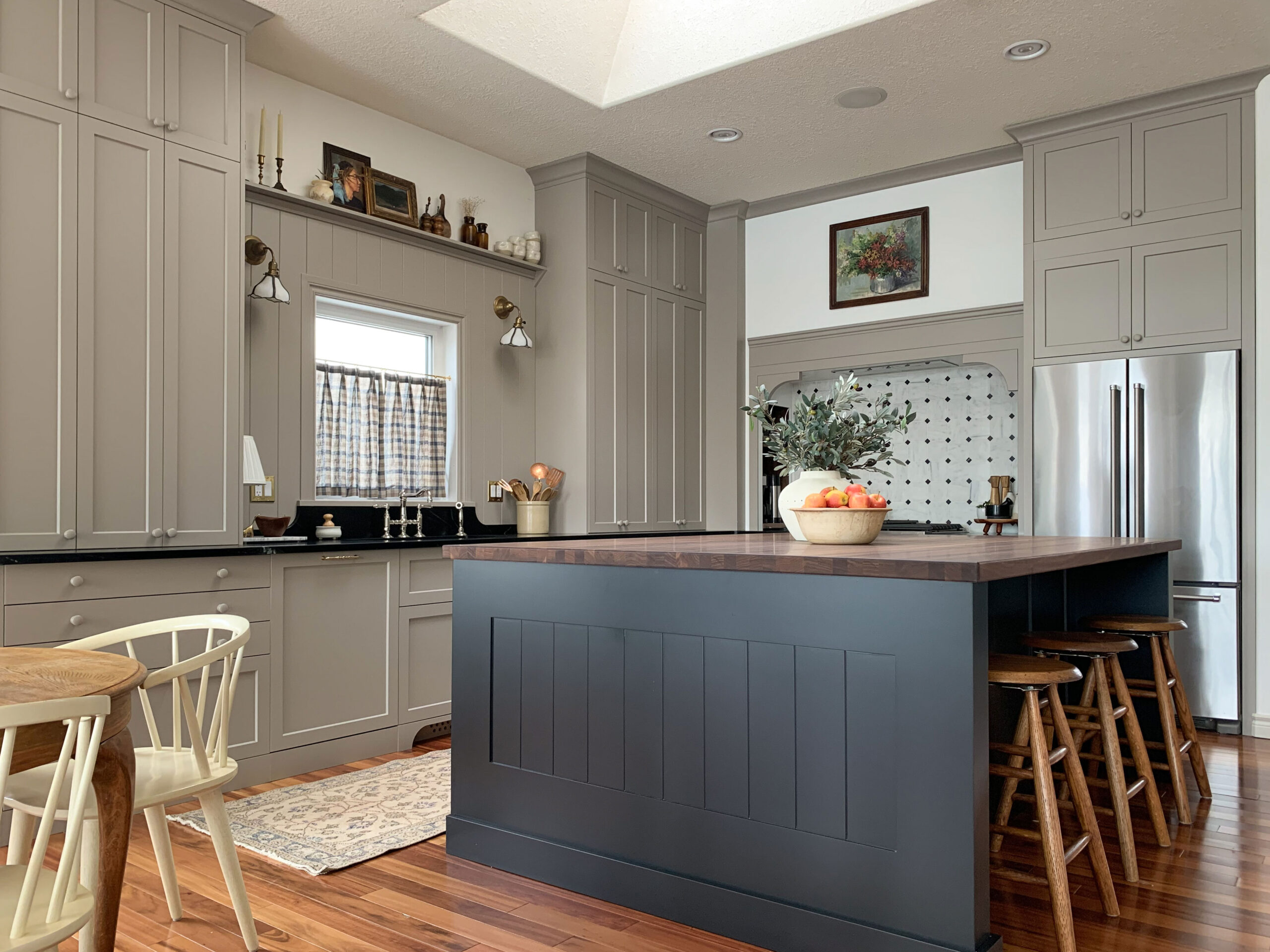 A Kitchen Island Out Of Base Cabinets