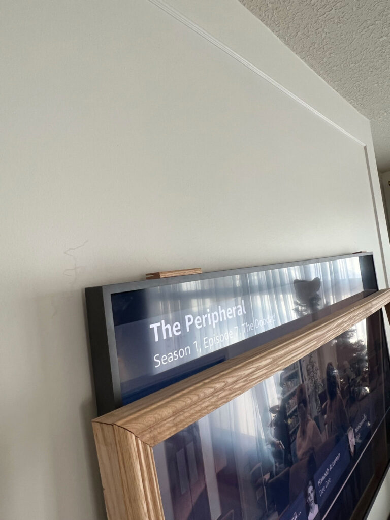 DIY Frame for a TV - Erin Zubot Design