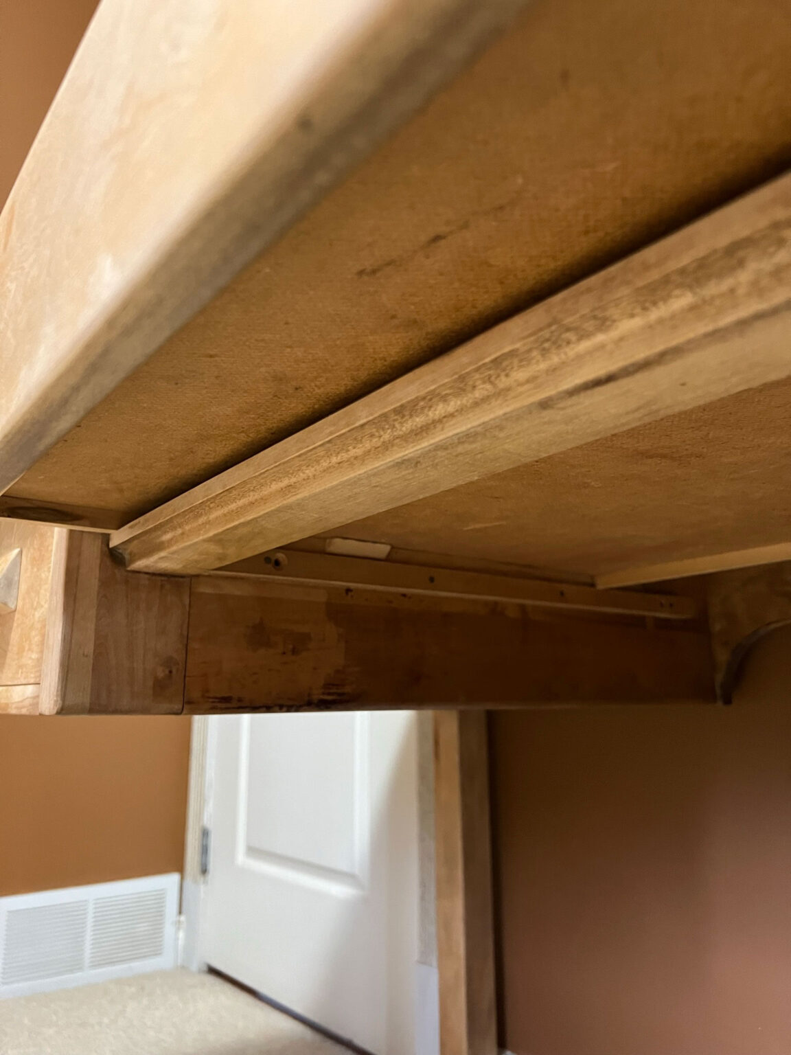 DIY Under Desk Keyboard Tray (in a Drawer!) Erin Zubot Design