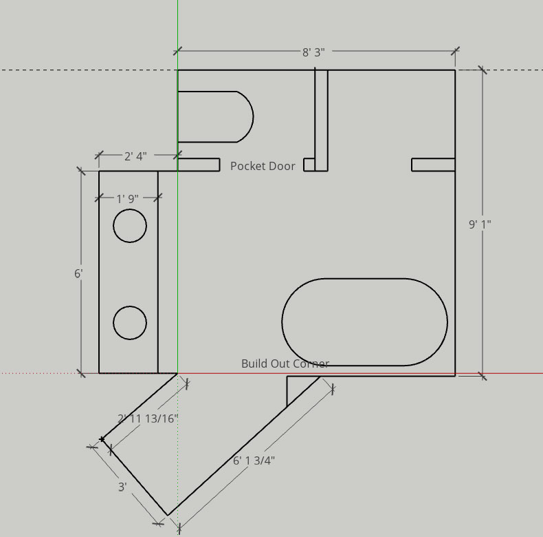 How to Make Your Refrigerator Look Built-In - Erin Zubot Design