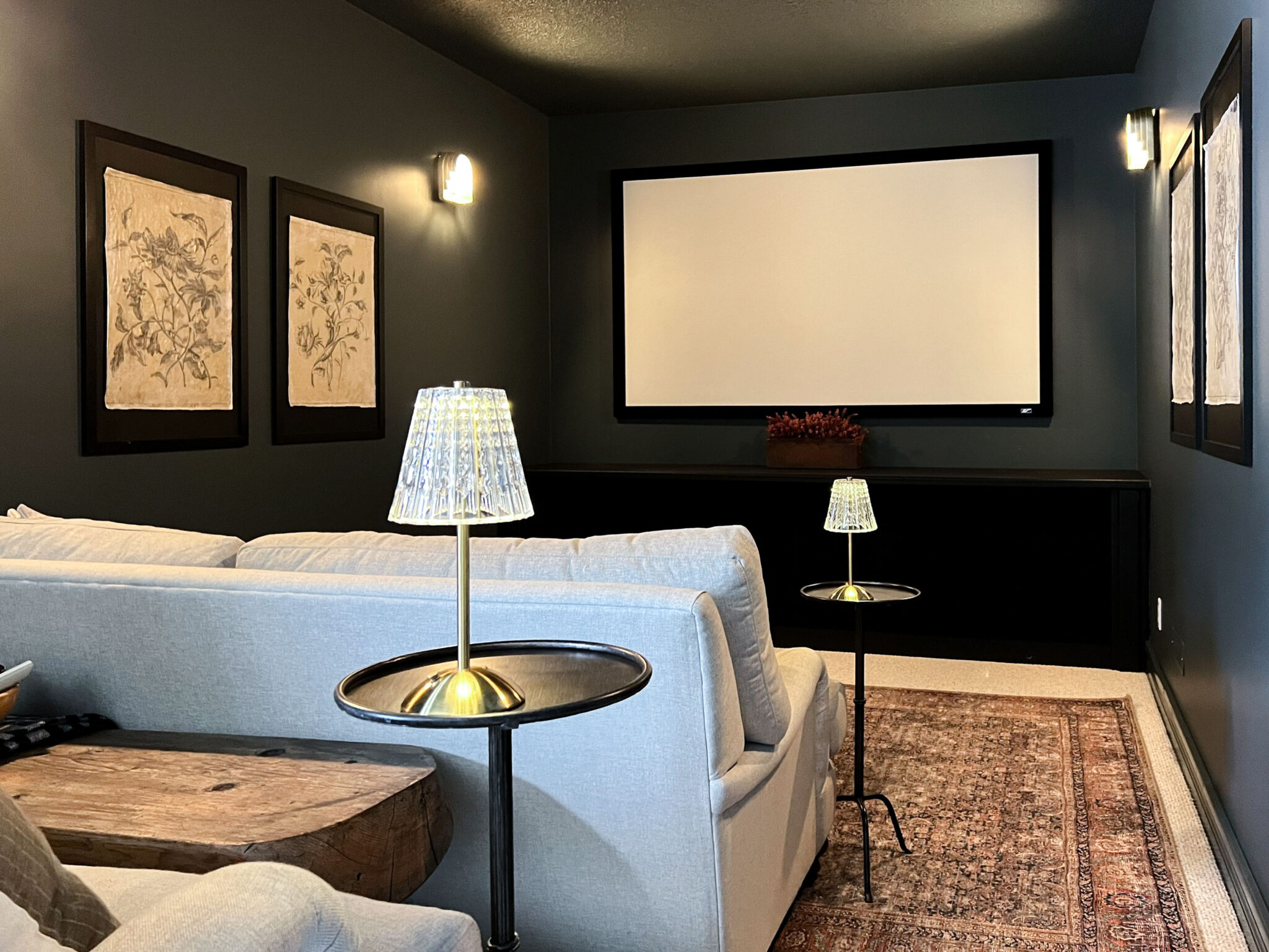 Media Room Makeover! (And Budget Friendly Ideas) Erin Zubot Design