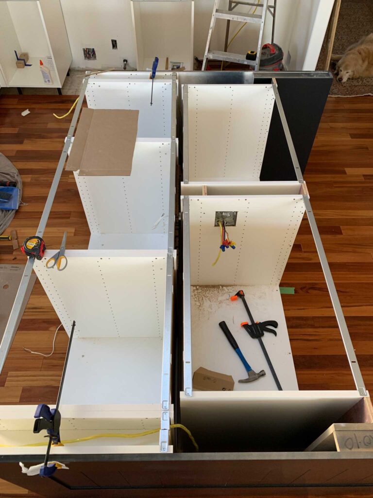 How to Make a Kitchen Island Out of Base Erin Zubot Design