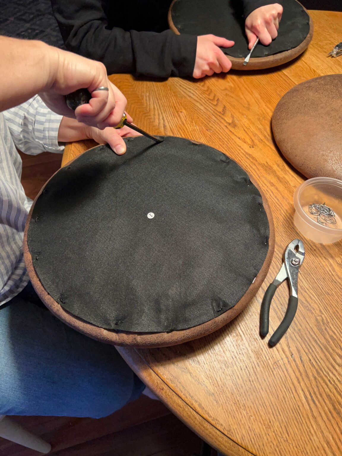 DIY Chair Seat Cushion Upholstery (StepbyStep) Erin Zubot Design