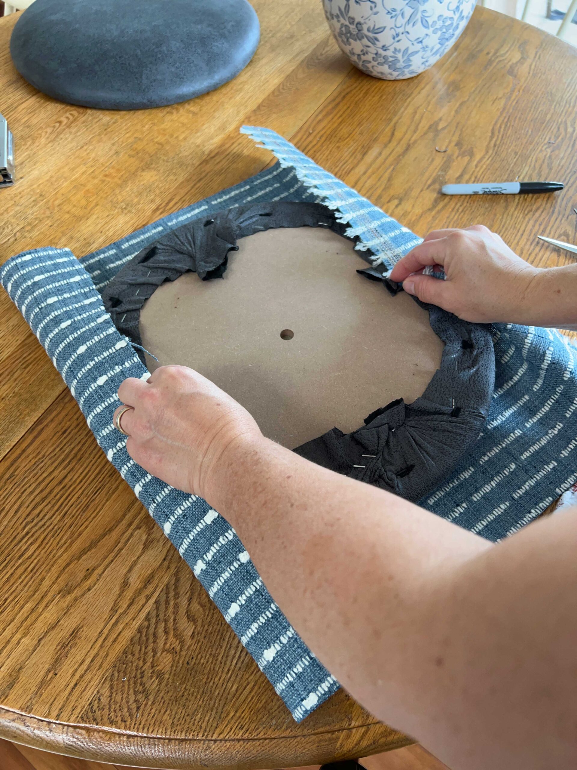 DIY Chair Seat Cushion Upholstery (Step-by-Step) - Erin Zubot Design