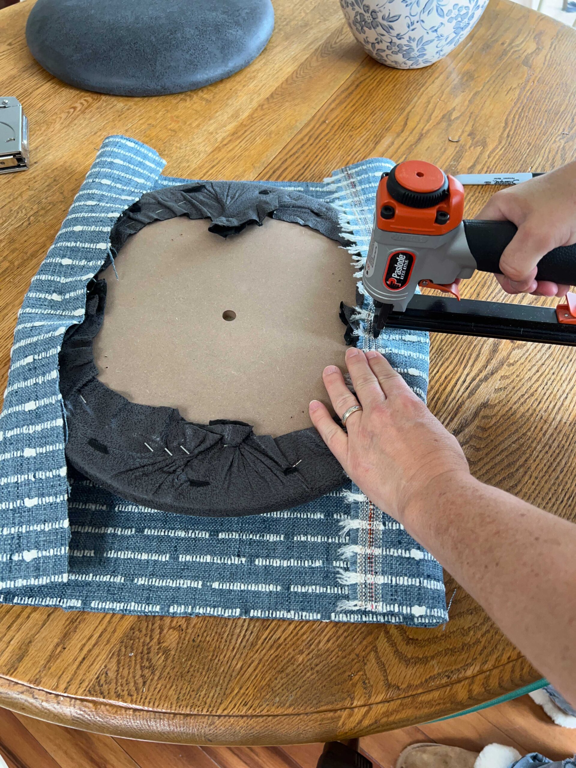 DIY Chair Seat Cushion Upholstery (Step-by-Step) - Erin Zubot Design