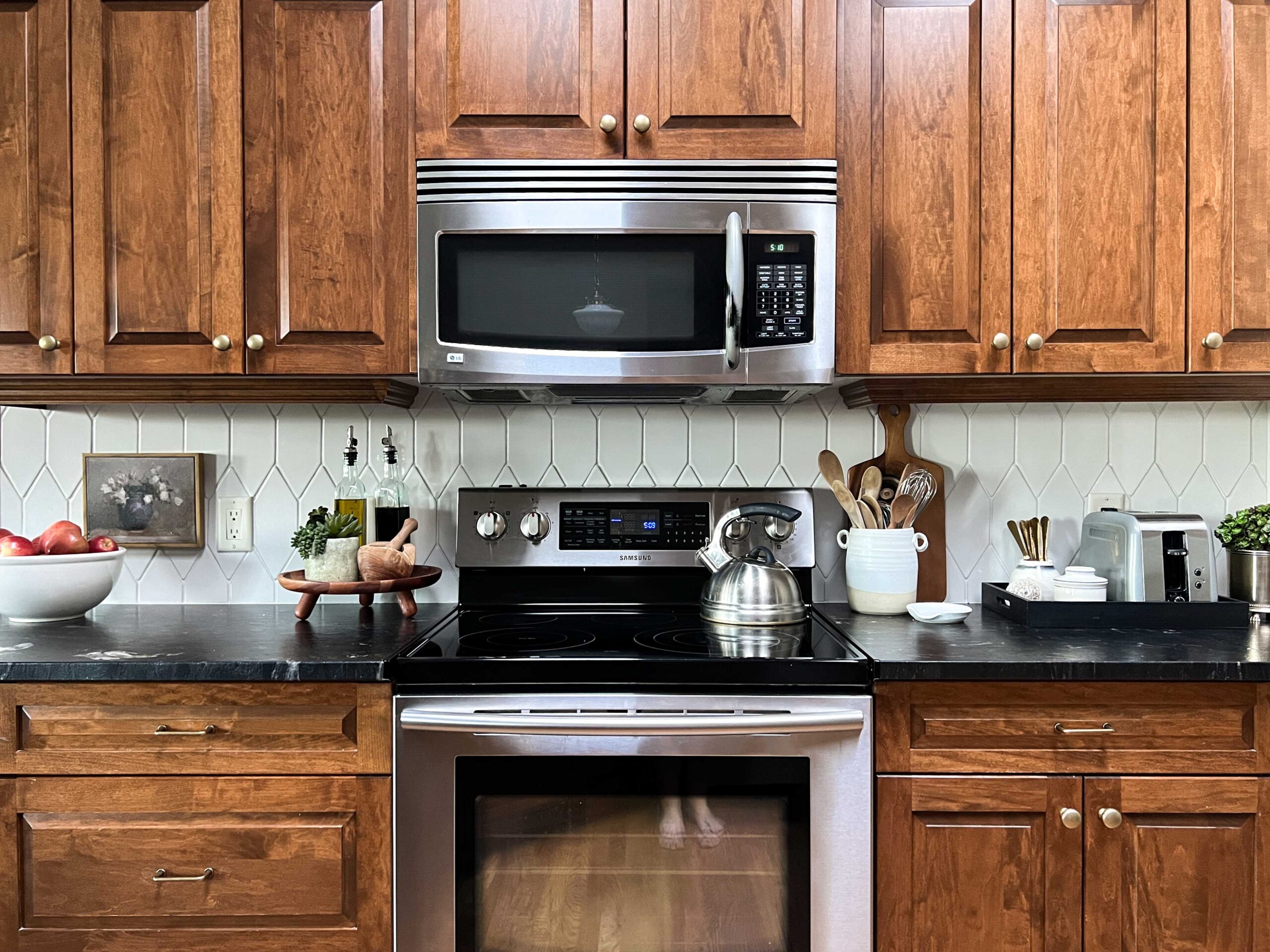 Kitchen Without Painting Cabinets