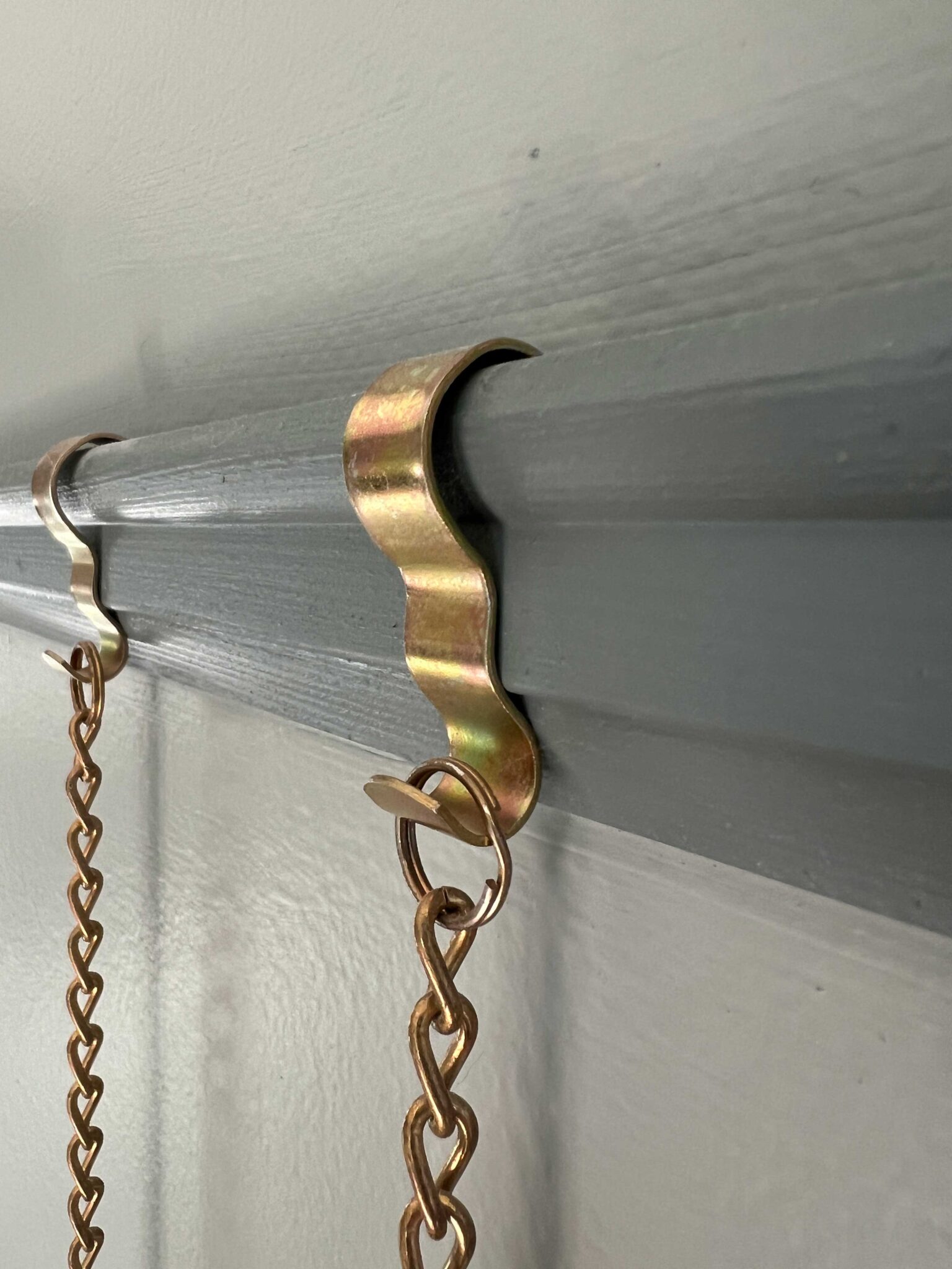 Picture Rail Molding and How to Hang Art from It Erin Zubot Design