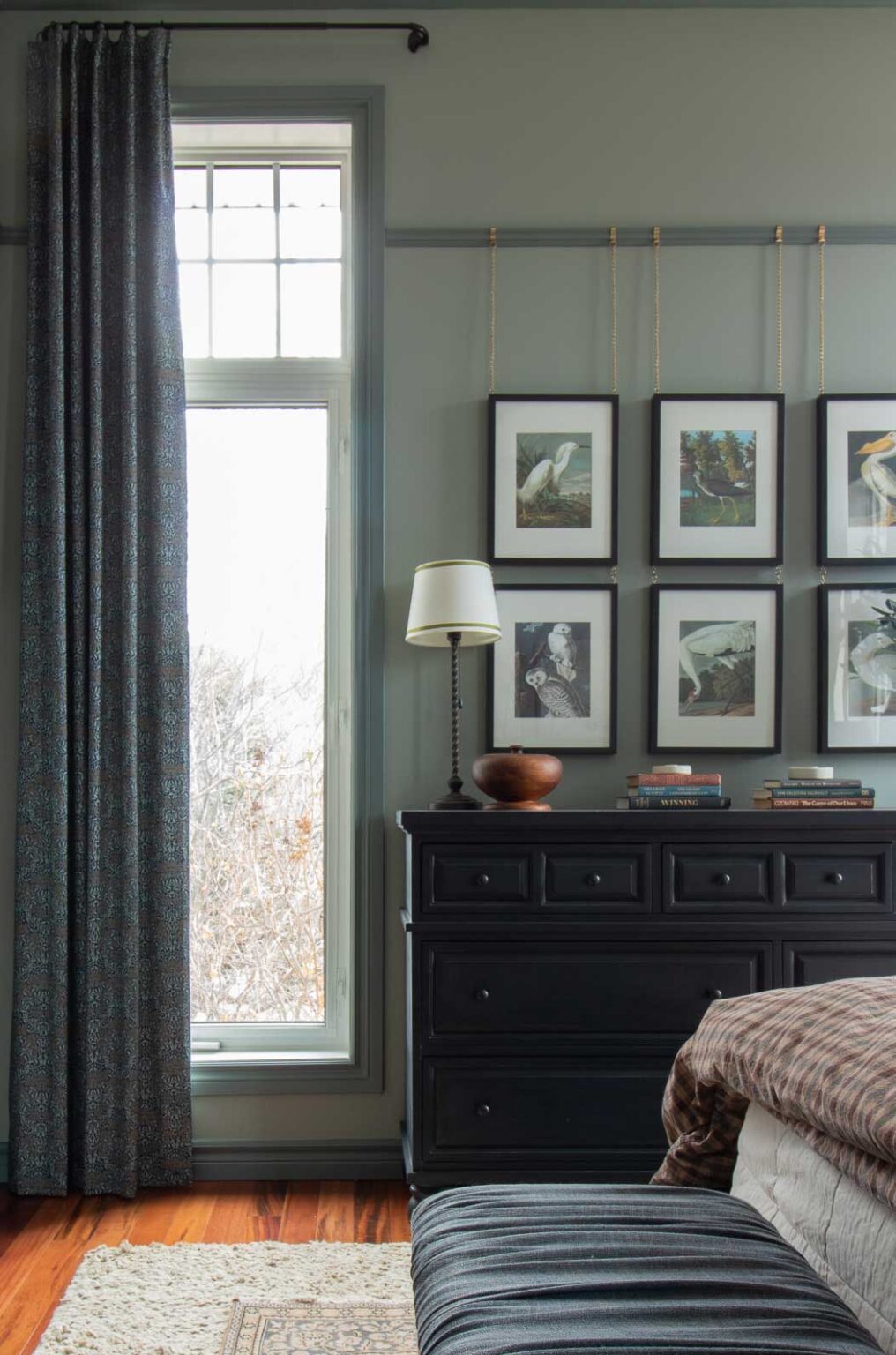 Picture Rail Molding and How to Hang Art from It Erin Zubot Design