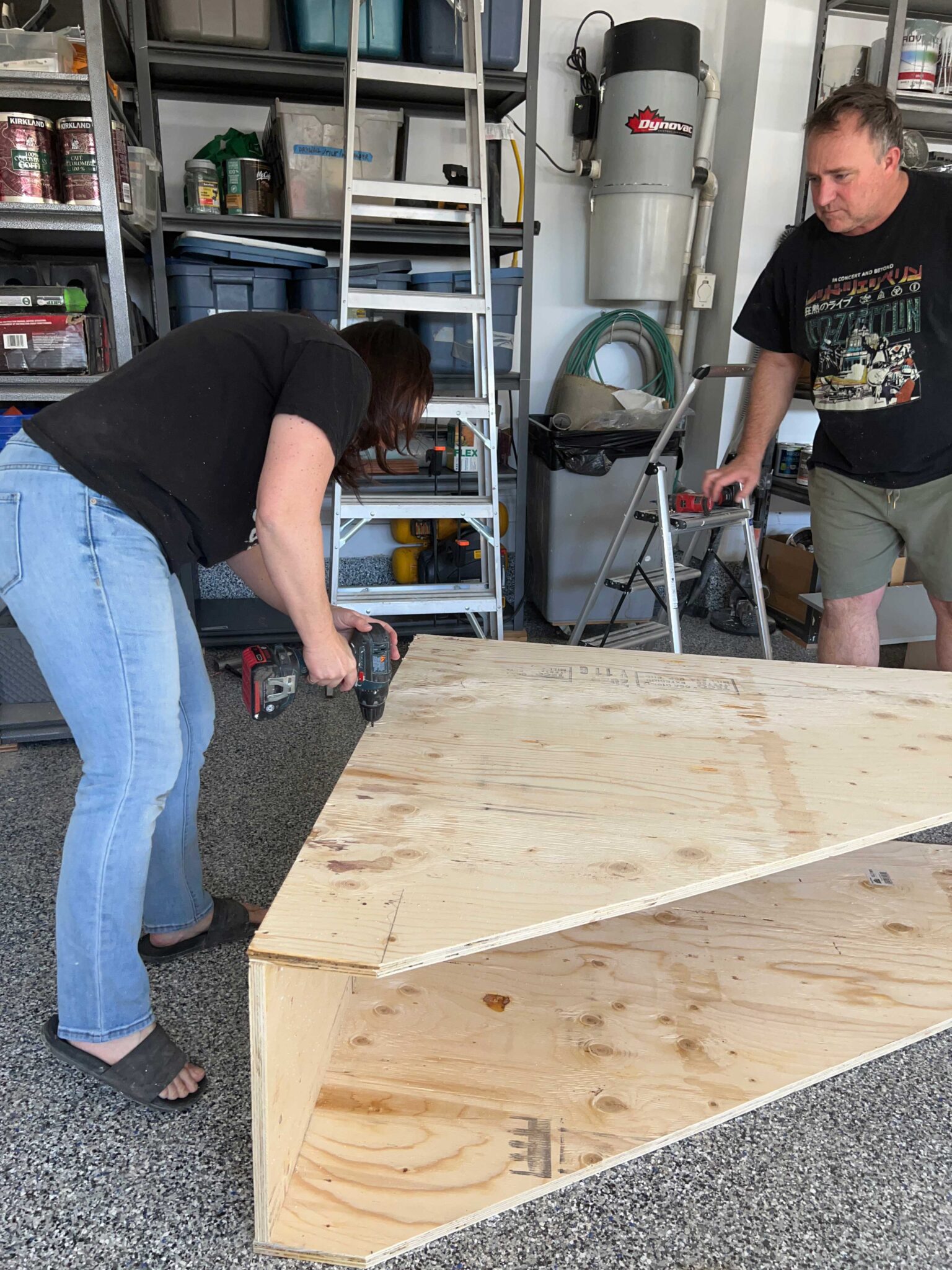 How to Make Your Own Simple DIY Garage Storage - Erin Zubot Design