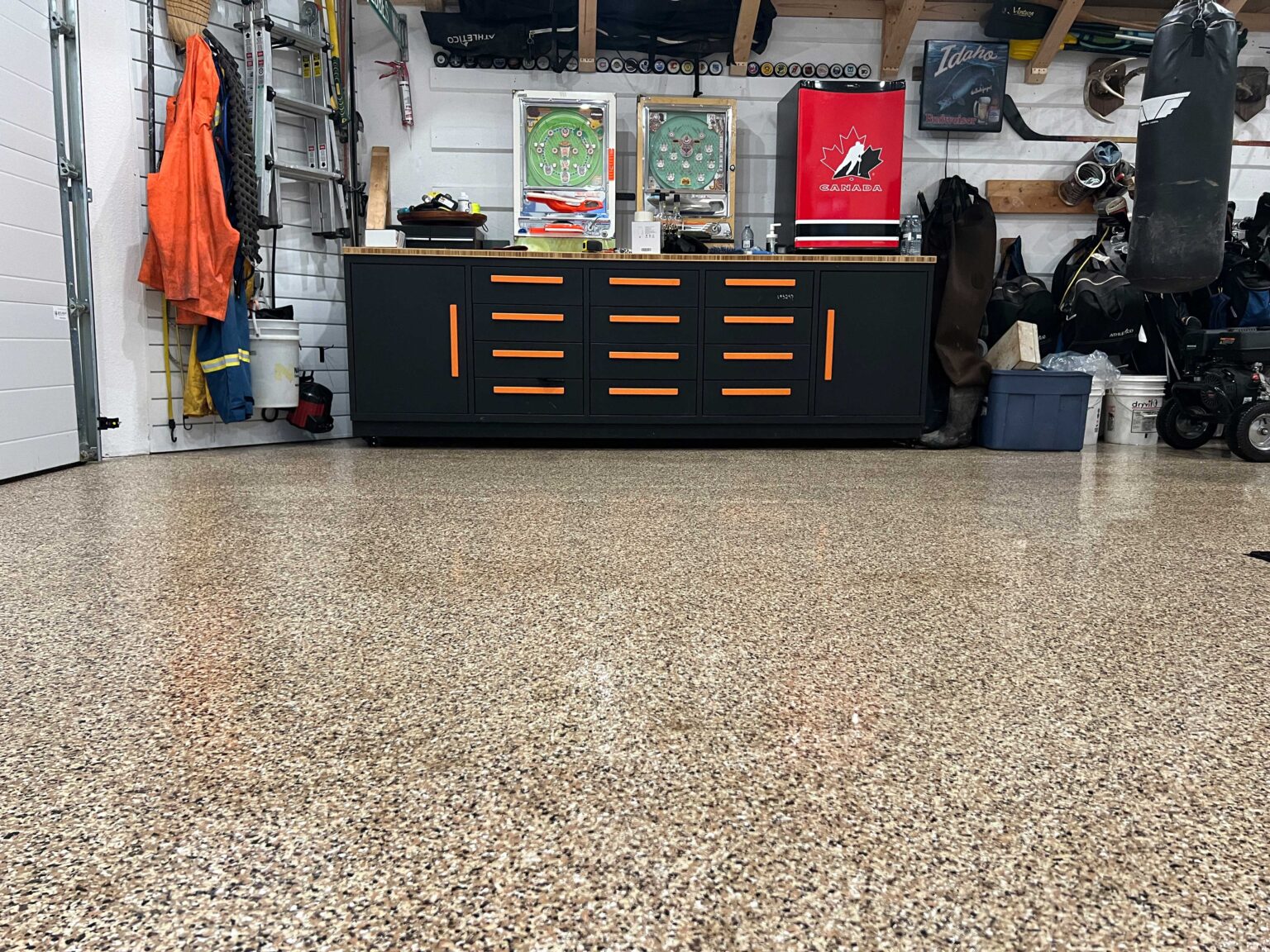 Polyurea Floor Coating Vs Epoxy in Our Garage Erin Zubot Design