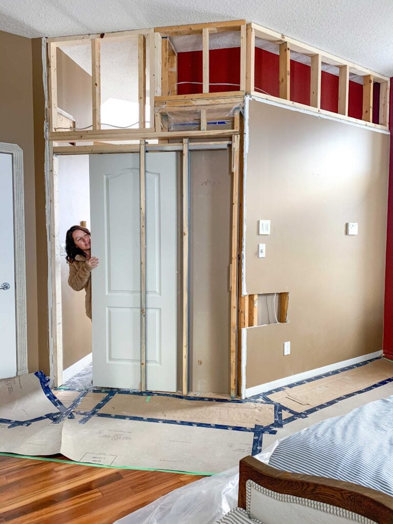 DIY Pocket Door Installation (From One Side Only!) - Erin Zubot Design
