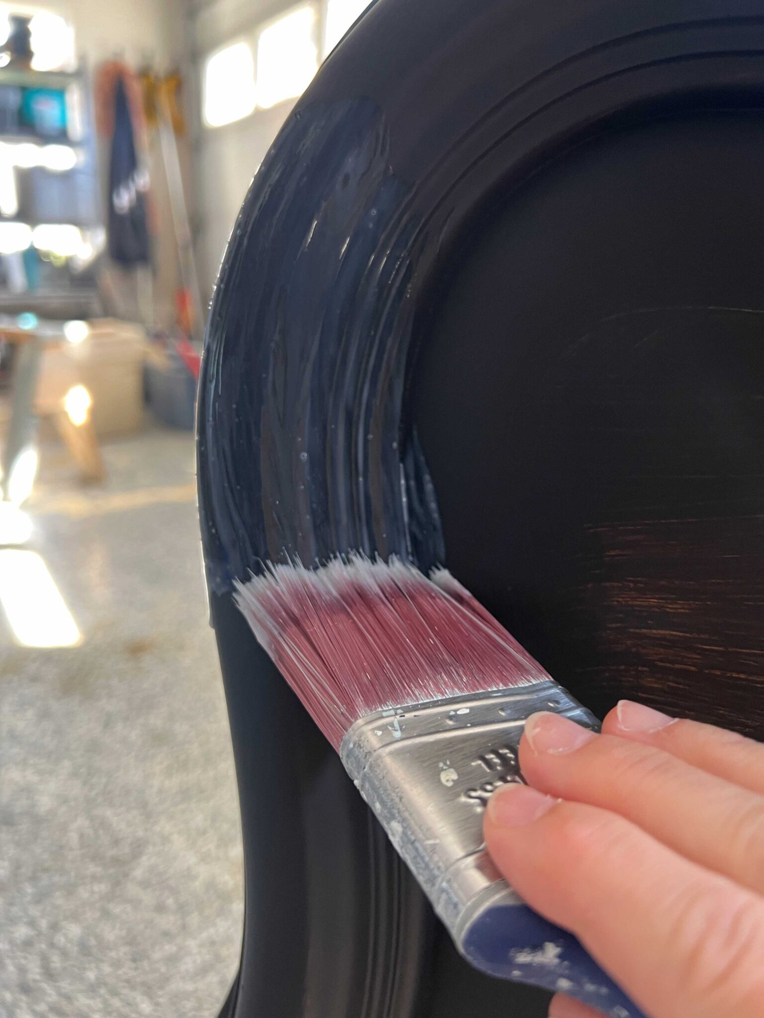 How to Paint a Headboard (or Furniture) Without Sanding - Erin Zubot Design