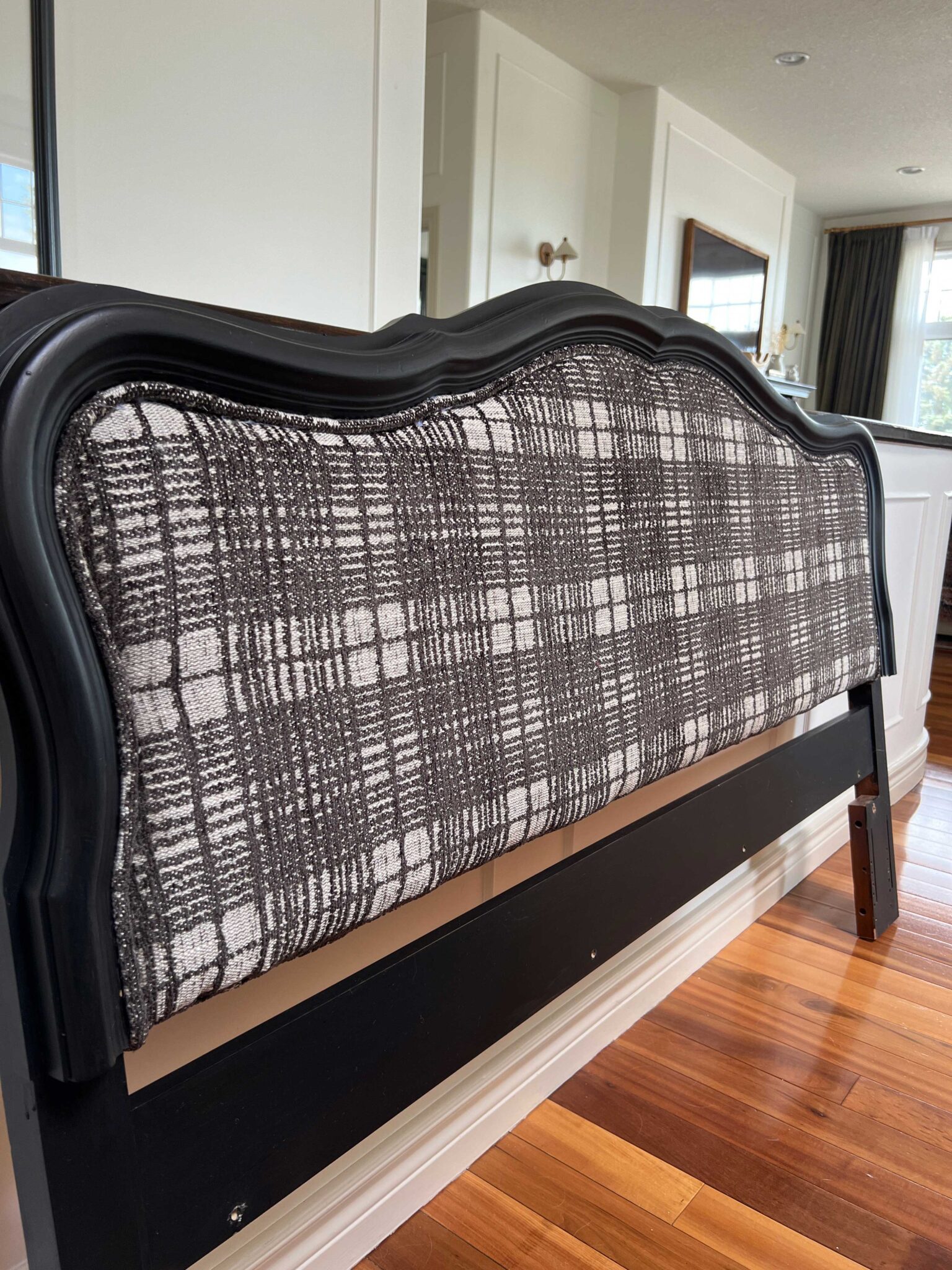 How to Make an Easy DIY Upholstered Headboard - Erin Zubot Design