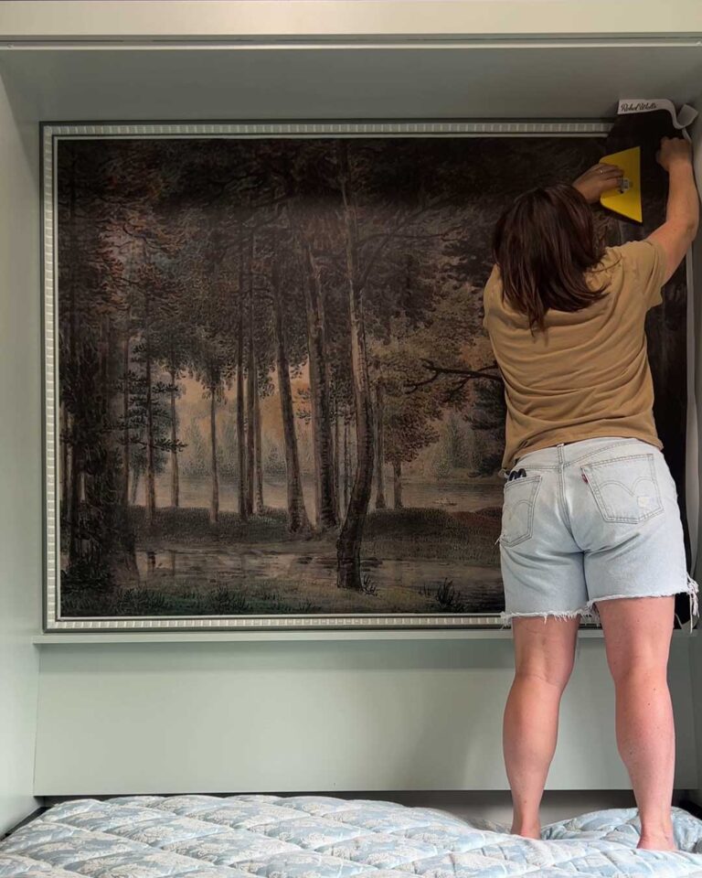 How to Install a Wall Mural - A Complete Guide! - Erin Zubot Design