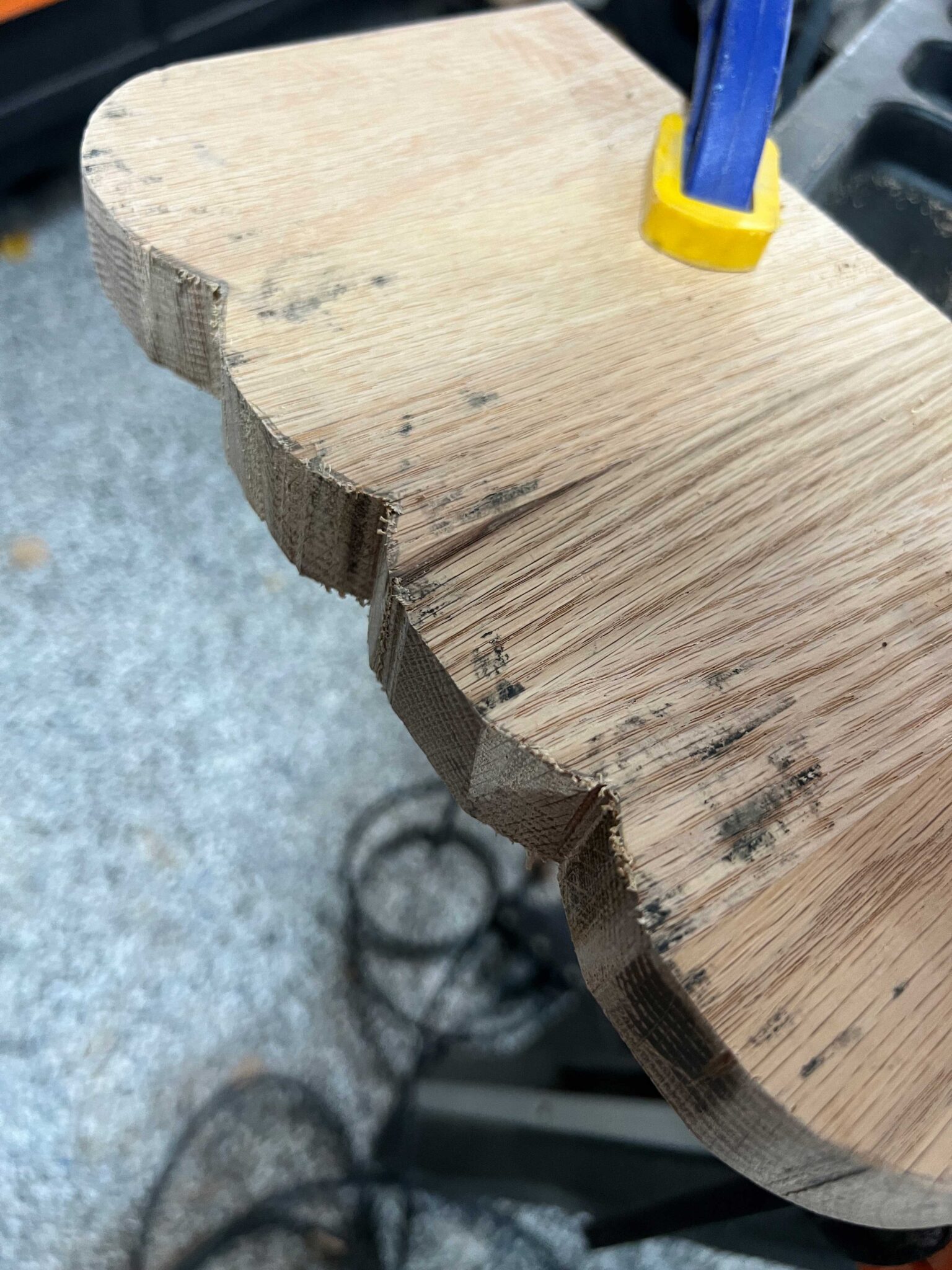 How to Build an Easy DIY Couch Armrest Table Tray - Erin Zubot Design