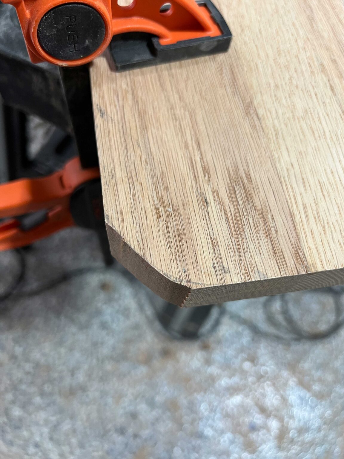 How to Build an Easy DIY Couch Armrest Table Tray - Erin Zubot Design