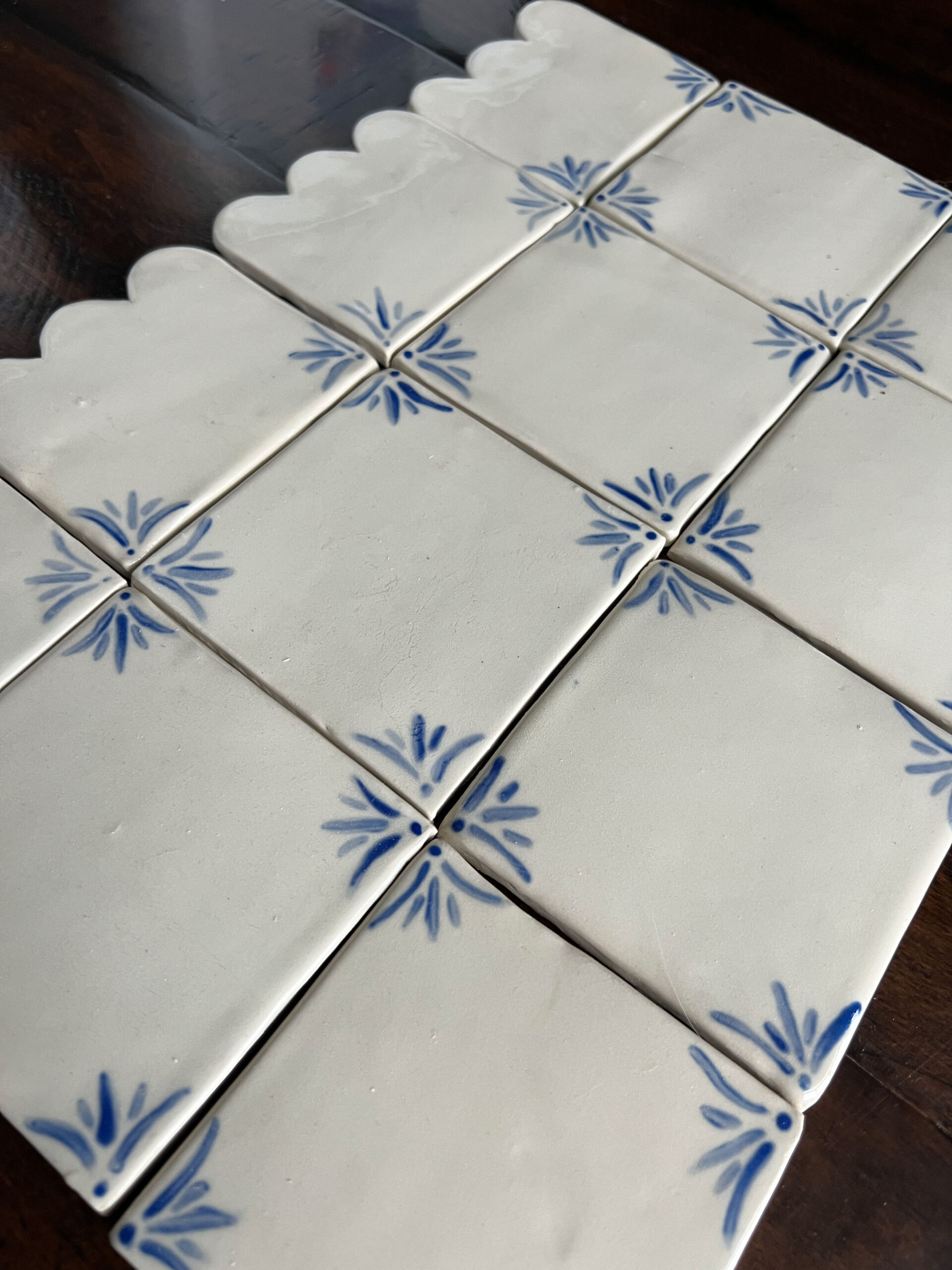 How to Make Your Own Ceramic Delft Style Tiles