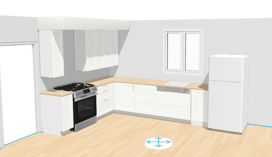 IKEA kitchen makeover Ikea layout